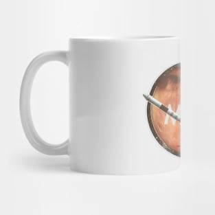 Mars red planet Mug